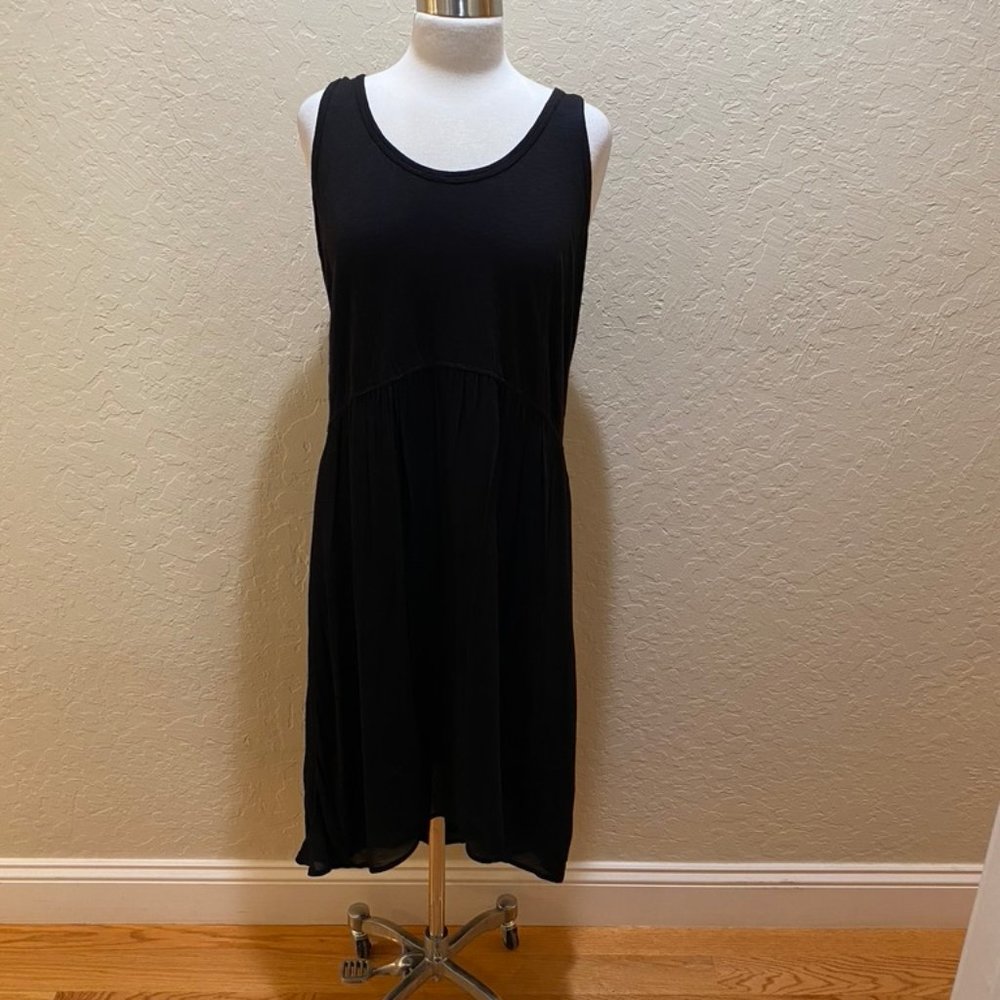 NWOT Anthropologie cotton/rayon tank dress L